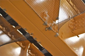 secured bird netting